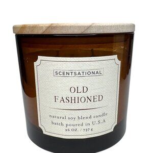 Scentsational Old Fashioned Scented Natural Soy Wax Blend Candle, 26 Oz